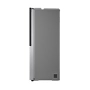 LG Side-by-Side mit InstaView Door-in-Door® | Eis-, Crushed Ice- und Wasserspender  | 635 Liter Kapazität | EEK F | Interner Wassertank 4L | Brushed Steel | GSXV91BSAF, GSXV91BSAF