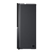 LG Side-by-Side mit  InstaView Door-in-Door® | Eis-, Crushed Ice- und Wasserspender  | 635 Liter Kapazität | Energieeffizienzklasse E | Interner Wassertank 4L | Matte Black | GSXV91MCAE, GSXV91MCAE