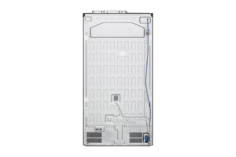 LG Side-by-Side mit InstaView Door-in-Door® | Eis-, Crushed Ice- und Wasserspender  | 635 Liter Kapazität | Energieeffizienzklasse F | Interner Wassertank 4L | Matte Black | GSXV91MCAF, GSXV91MCAF