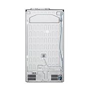 LG Side-by-Side mit InstaView Door-in-Door® | Eis-, Crushed Ice- und Wasserspender  | 635 Liter Kapazität | Energieeffizienzklasse F | Interner Wassertank 4L | Matte Black | GSXV91MCAF, GSXV91MCAF