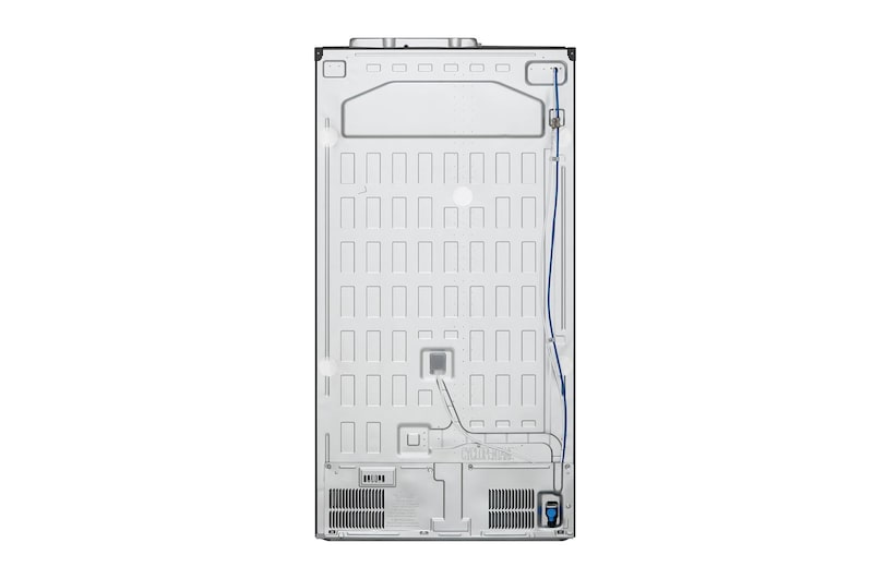 LG Side-by-Side Kühlschrank mit InstaView Door-in-Door® (E, 635L, 179cm hoch) mit Eis-, Crushed Ice- und Wasserspender & internem Wassertank | GSXV91MCLE, GSXV91MCLE