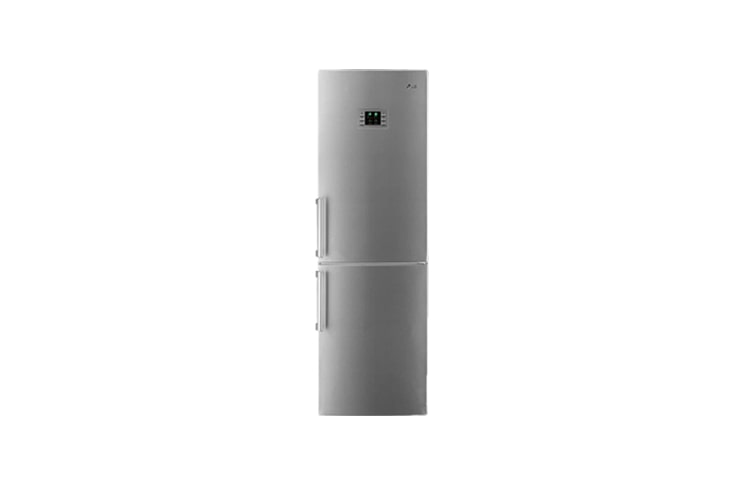 Vorderseite von Kühl-Gefrierkombination im Premium Platinum Design, Total No Frost Technologie. GB7138PVXZ