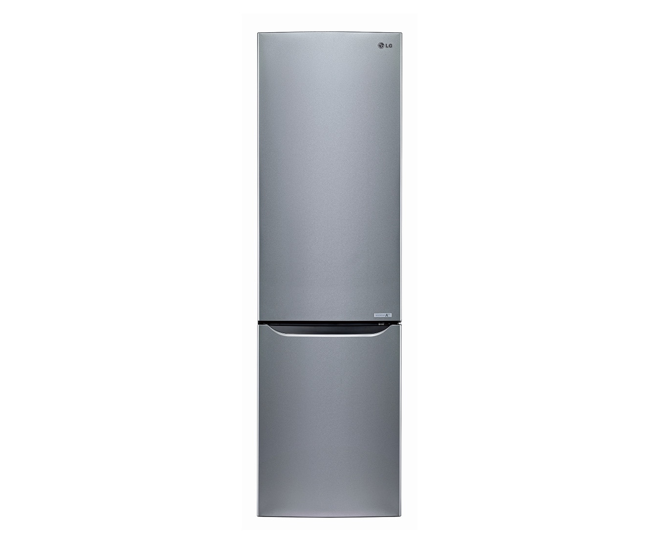 Vorderseite von Kühl-Gefrierkombination mit , Total No Frost, Fresh O Zone und edler Noble Steel Front GBB530BLCFS