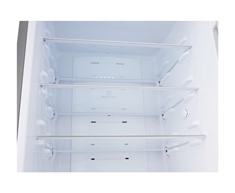 LG Kühl-Gefrierkombination mit , Total No Frost, Fresh O Zone und edler Noble Steel Front, GBB530BLCFS