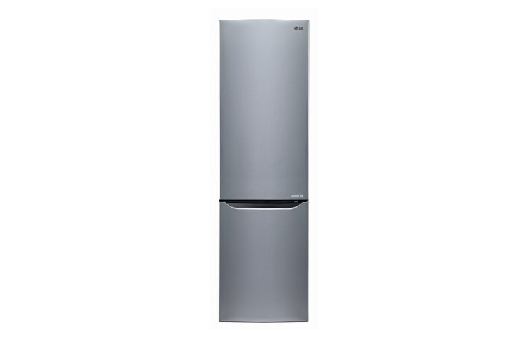 Vorderseite von Kühl-Gefrierkombination mit , Total No Frost, Fresh O Zone und edler Noble Steel Front GBB530BLCFS