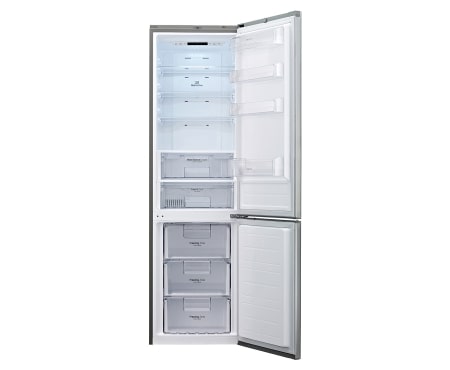 LG Kühl-Gefrierkombination mit , Total No Frost, Fresh O Zone und edler Noble Steel Front, GBB530BLCFS
