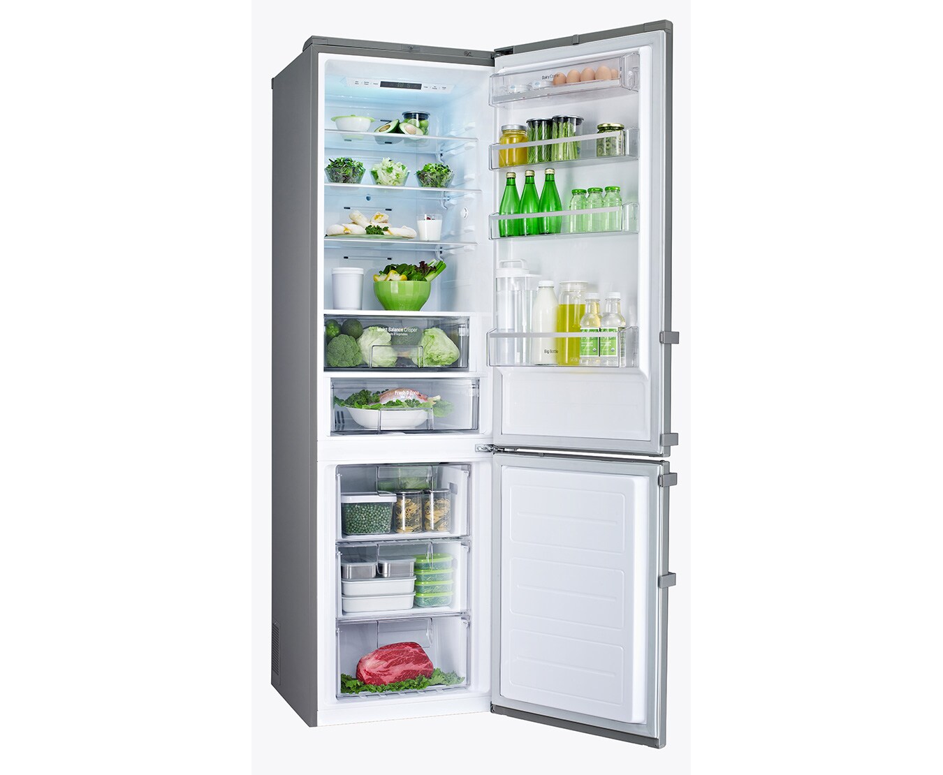 LG Besonders effiziente Kühl-/Gefrierkombination mit Total No Frost und Energieeffizienzklasse A+++ -20 %, GBB530NSCQE