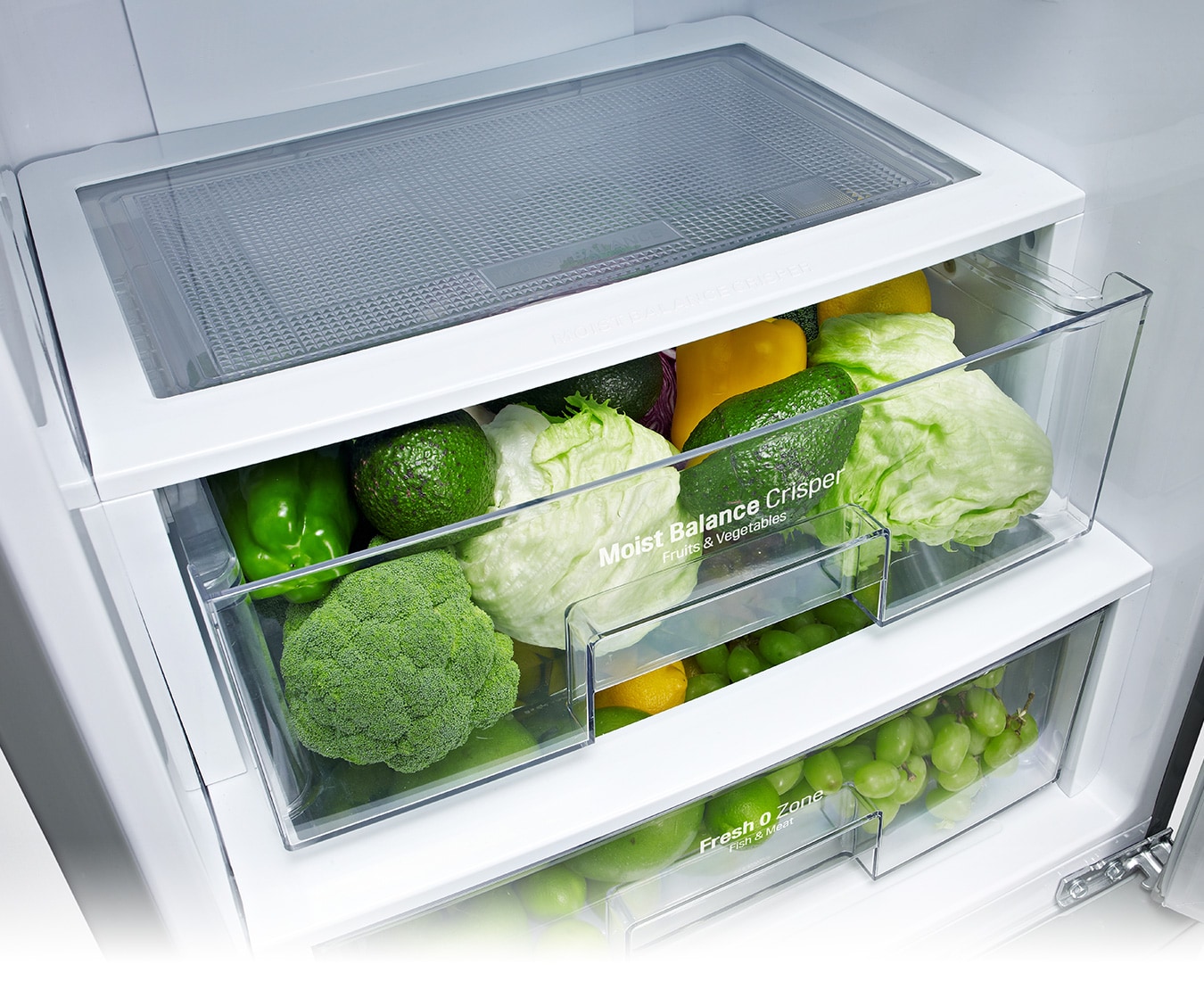 LG KÜHL-GEFRIERKOMBINATION MIT ENERGIEEFFIZIENZKLASSE A+++ -10%, TOTAL NO FROST UND FRESH O ZONE, GBB530NSQXE