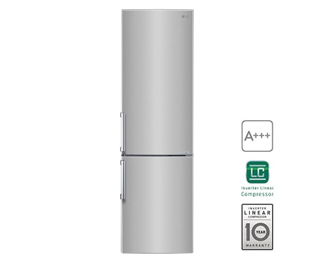 Vorderseite von Kühl- Gefrierkombination mit Energieeffizienzklasse A&#43;&#43;&#43;, Total No Frost und Fresh O Zone GBB530PZCFB