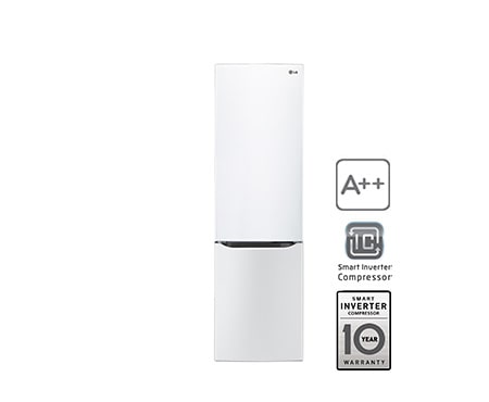 Vorderseite von Kühl- Gefrierkombination mit Energieeffizienzklasse A&#43;&#43;, Total No Frost, Fresh O Zone und Smart Diagnosis GBB530SWCPS