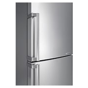 LG Kühl-Gefrierkombination | Digitales Touchdisplay | Noble Steel, GBB548NSQFE