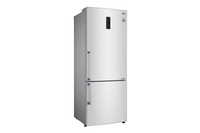 LG Kühl-Gefrierkombination | Digitales Touchdisplay | Noble Steel, GBB548NSQFE