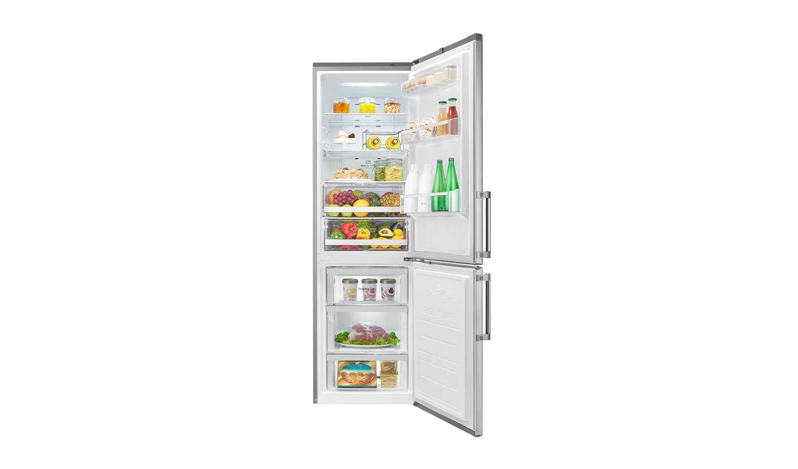 LG Premium Kühl-Gefrierkombination, GBB59PZFZB