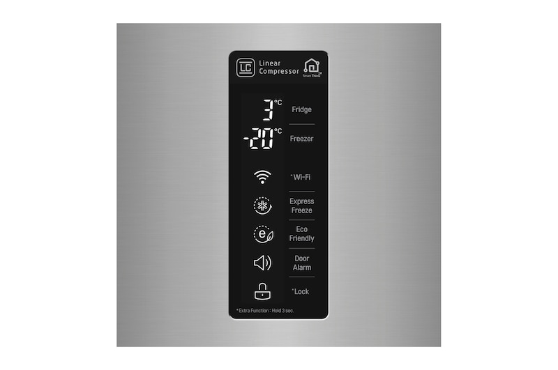 LG Kühl-Gefrierkombination mit Total No Frost und FRESH Converter, GBB59PZMZS