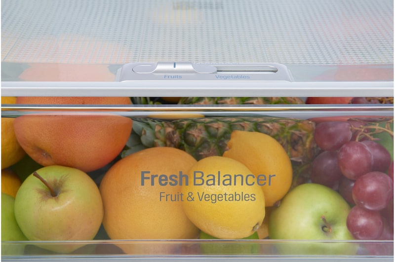 LG Kühl-Gefrierkombination mit Total No Frost und FRESH Balancer, GBB59PZPFS