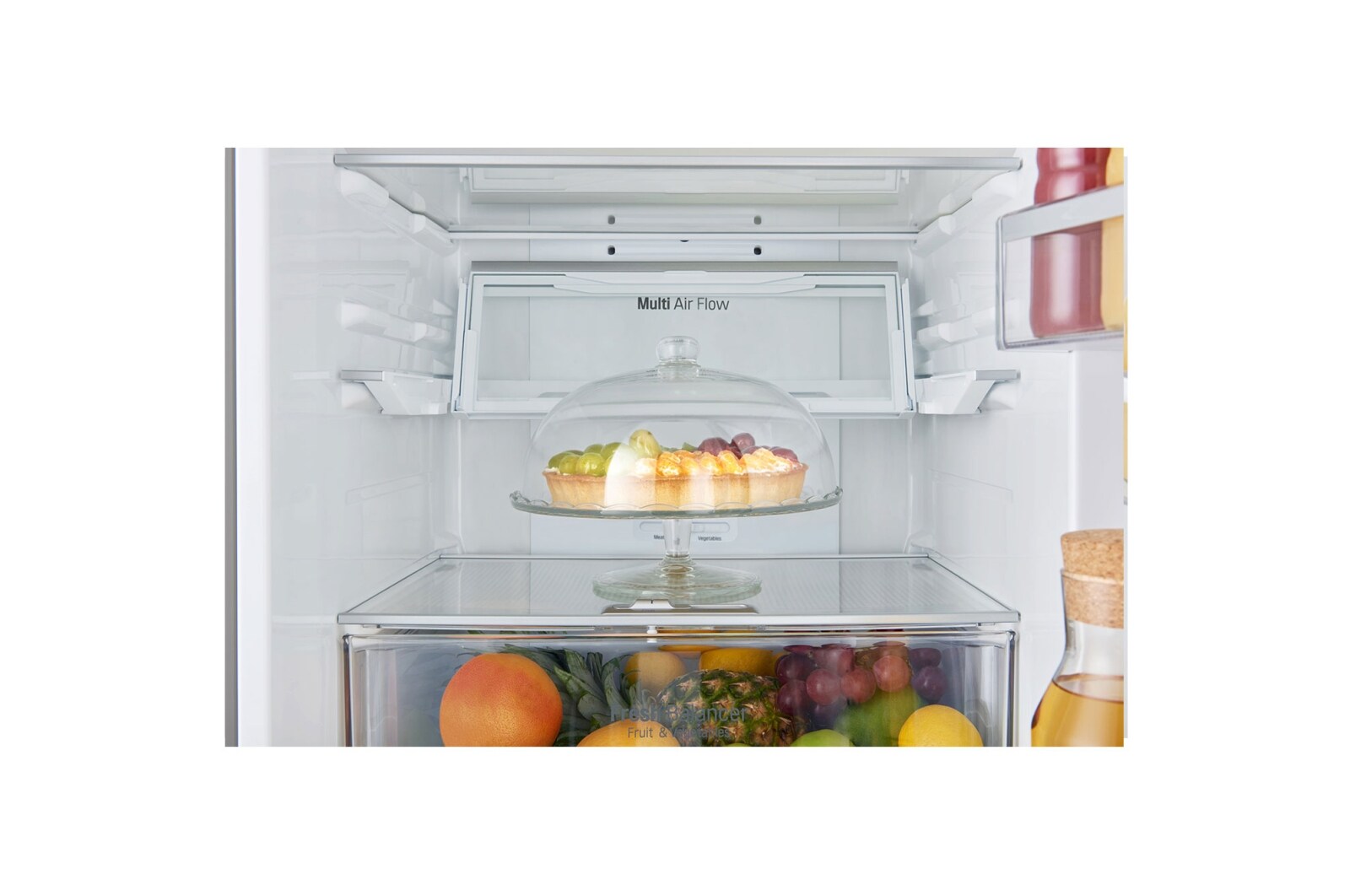LG Kühl- Gefrierkombinationen mit 318 Litern mit Total No Frost, GBB59SAFFB