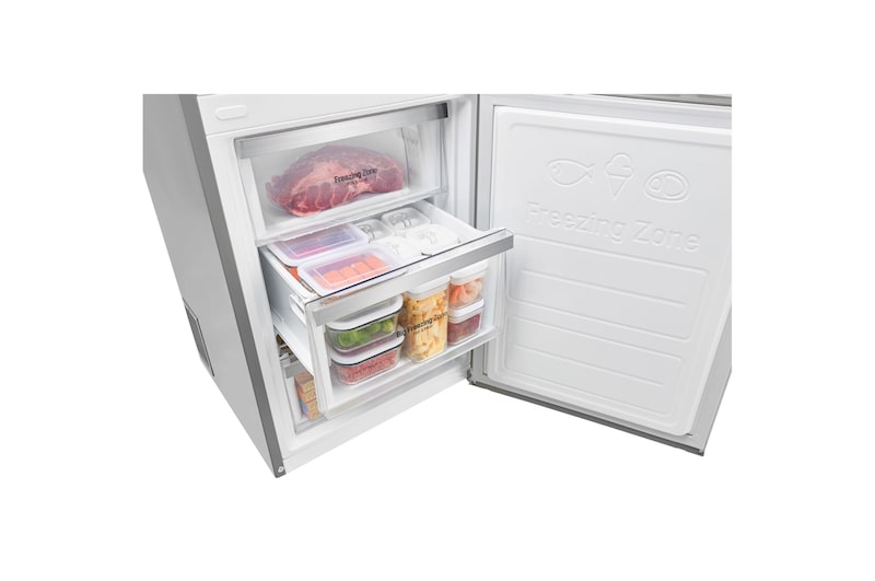 LG Kühl- Gefrierkombinationen mit 318 Litern mit Total No Frost, GBB59SAFFB