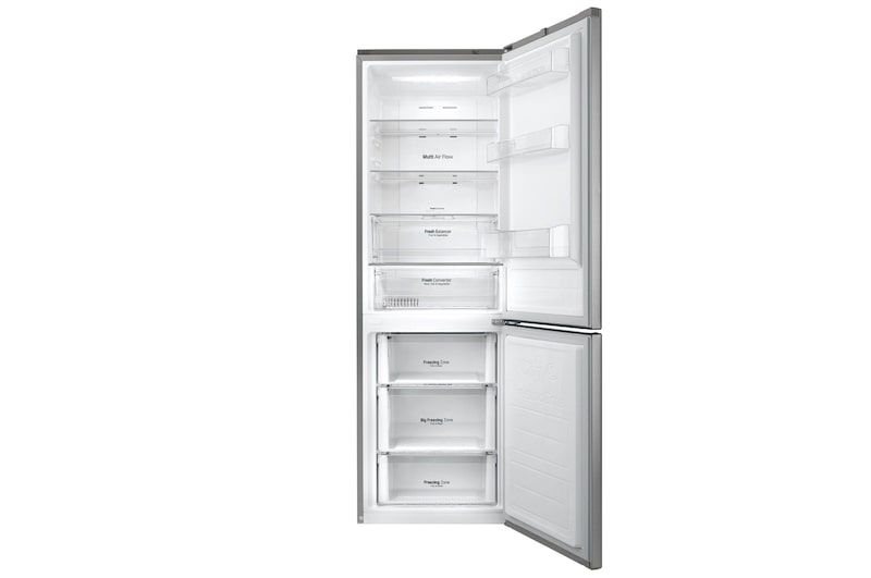 LG Kühl-Gefrierkombination | Anti-Fingerprint SAFFIANO Oberfläche, GBB59SAMZS