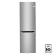 Vorderseite von LG Kühl-Gefrierkombination | Anti-Fingerprint SAFFIANO Oberfläche GBB59SAPFS