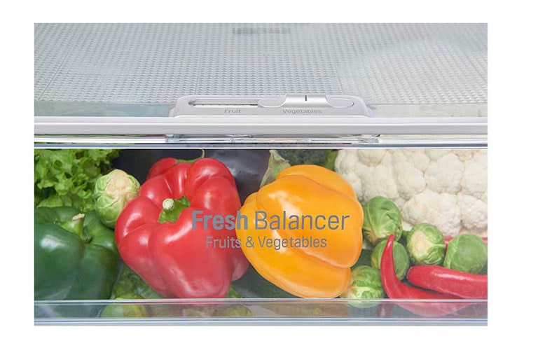 LG Kühl-Gefrierkombination I Dark Graphite I Frische Features, GBB60MCPFS