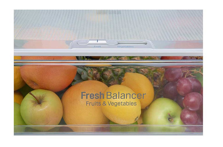 LG Kühl-Gefrierkombination I Dark Graphite I Frische Features, GBB60MCPFS