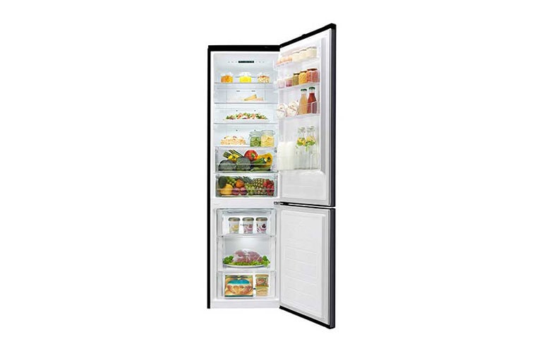 LG Kühl-Gefrierkombination I Dark Graphite I Frische Features, GBB60MCPFS