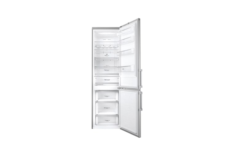 LG 343L Kühl-Gefrierkombination mit Total No Frost | Easy Open Handle, GBB60NSYFE