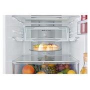 LG Kühl-Gefrierkombi mit Total No Frost | Noble Steel, GBB60NSZHE