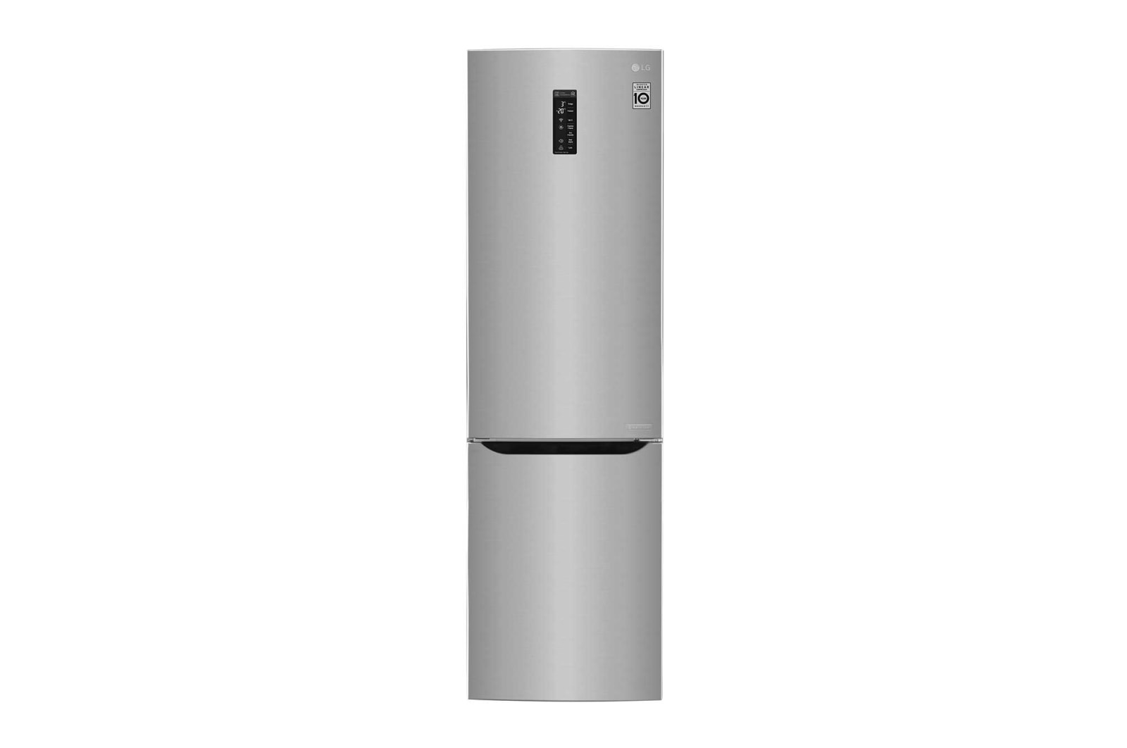 Vorderseite von LG Kühl-Gefrierkombination mit Total No Frost und FRESH Converter GBB60PZMFS