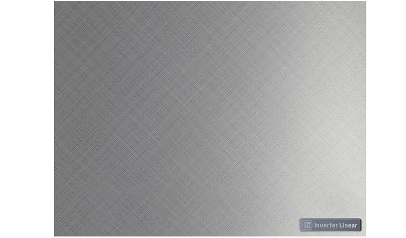 LG Kühl-Gefrierkombination I SAFFIANO-Oberfläche, GBB60SAYXE