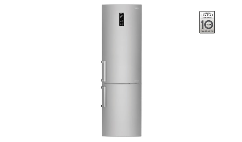 LG Kühl-Gefrierkombination I SAFFIANO-Oberfläche, GBB60SAYXE