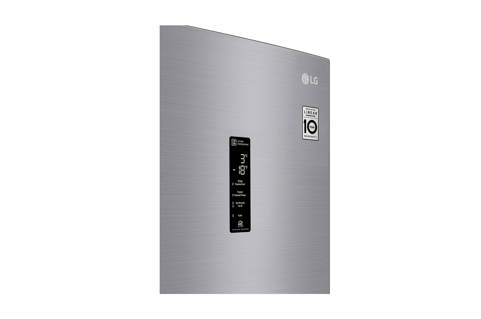LG Kühl-Gefrierkombination | 341 Liter Nutzinhalt | LINEARCooling™ | SmartThinQ™, GBB61PZFFN