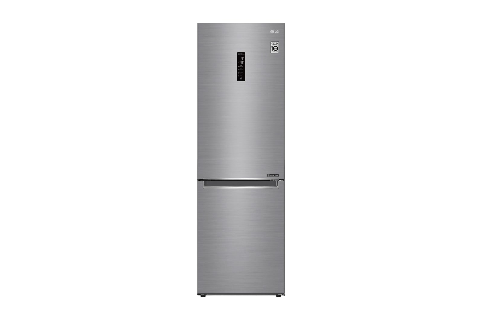 Vorderseite von Kühl-Gefrierkombination | 341 Liter Nutzinhalt | LINEARCooling™ | SmartThinQ™  GBB61PZHZN