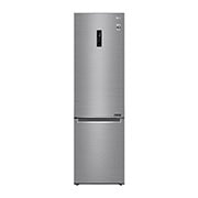 Vorderseite von ​​Kühl-Gefrierkombination |  ​384​ Liter Nutzinhalt | Energieeffizienzklasse​ D​ | ​Steel​ | ​203cm​ | Inverter Linear Kompressor®​ ​| ​GBB62PZFFN GBB62PZFFN