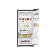 LG ​​Kühl-Gefrierkombination |  ​384​ Liter Nutzinhalt | Energieeffizienzklasse​ D​ | ​Steel​ | ​203cm​ | Inverter Linear Kompressor®​ ​| ​GBB62PZFFN, GBB62PZFFN