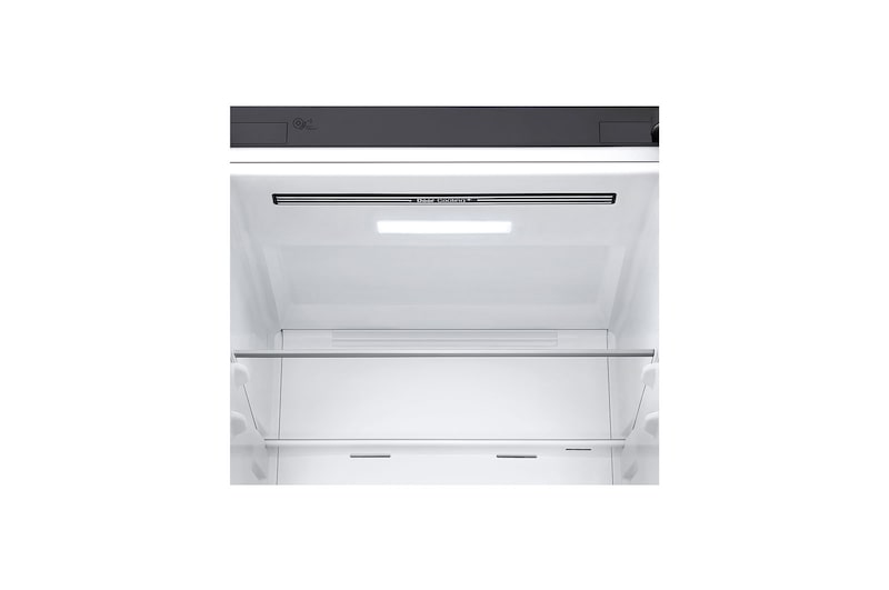 LG Kühl-Gefrierkombination | 341 Liter Nutzinhalt | Energieeffizienzklasse D | Steel | 186 cm | Inverter-Linearkompressor | GBB72SWEFN, GBB71PZDFN