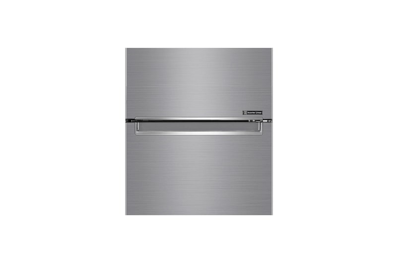 LG Kühl-Gefrierkombination | 341 Liter Nutzinhalt | Energieeffizienzklasse D | Steel | 186 cm | Inverter-Linearkompressor | GBB72SWEFN, GBB71PZDFN