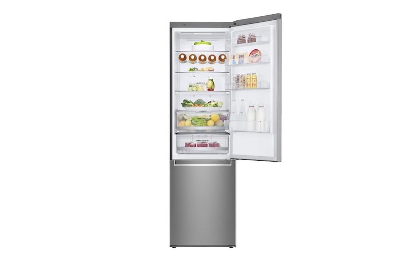 LG Kühl-Gefrierkombination | 384 Liter Nutzinhalt | LINEARCooling™ | Total No Frost | Energieeffizienzklasse* D, GBB72SADXN