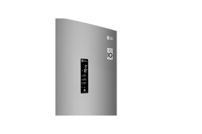 LG Kühl-Gefrierkombination | 384 Liter Nutzinhalt | LINEARCooling™ | Total No Frost | Energieeffizienzklasse* D, GBB72SADXN