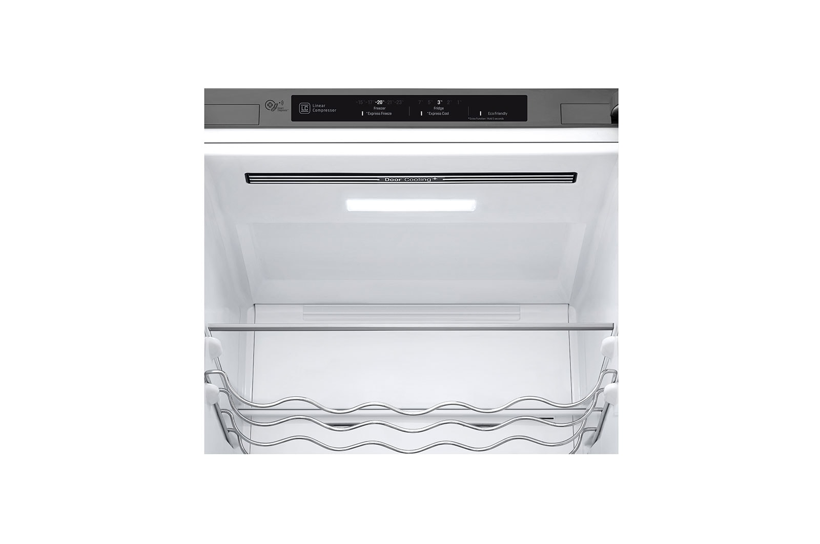 LG Kühl-Gefrierkombination | 384 Liter Nutzinhalt | LINEARCooling™ | Total No Frost | Energieeffizienzklasse* D, GBB72SAEXN