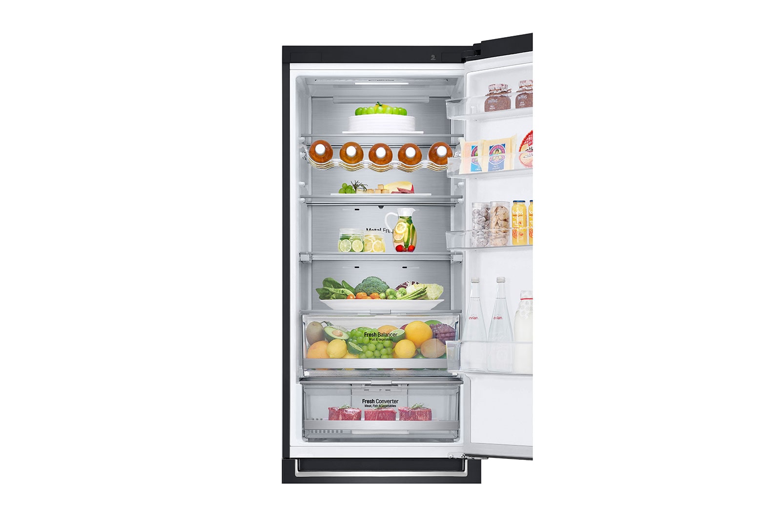 LG Kühl-Gefrierkombination | 384 Liter Nutzinhalt | Total No Frost, GBB92MCAXP