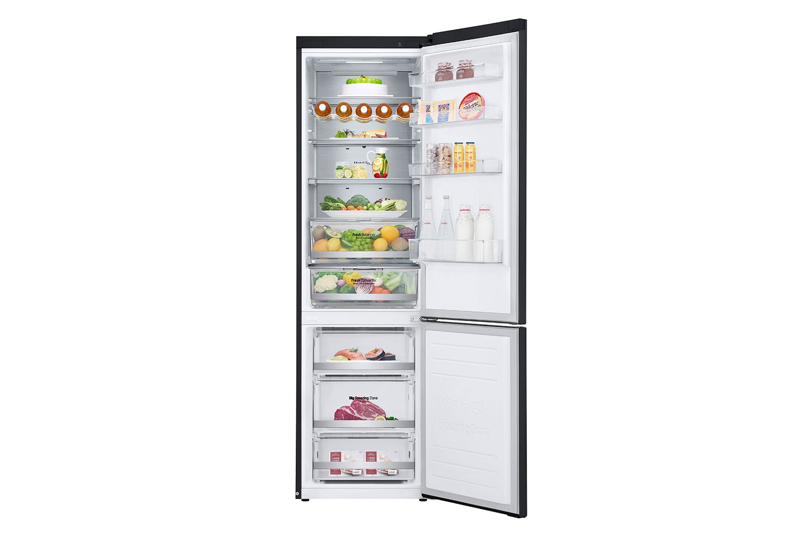 LG Kühl-Gefrierkombination | 384 Liter Nutzinhalt | Total No Frost, GBB92MCAXP