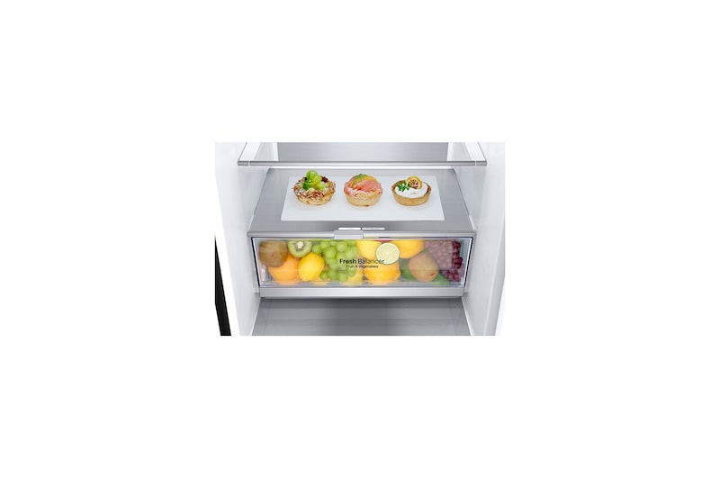 LG Kühl-Gefrierkombination | 384 Liter Nutzinhalt | Total No Frost, GBB92MCAXP