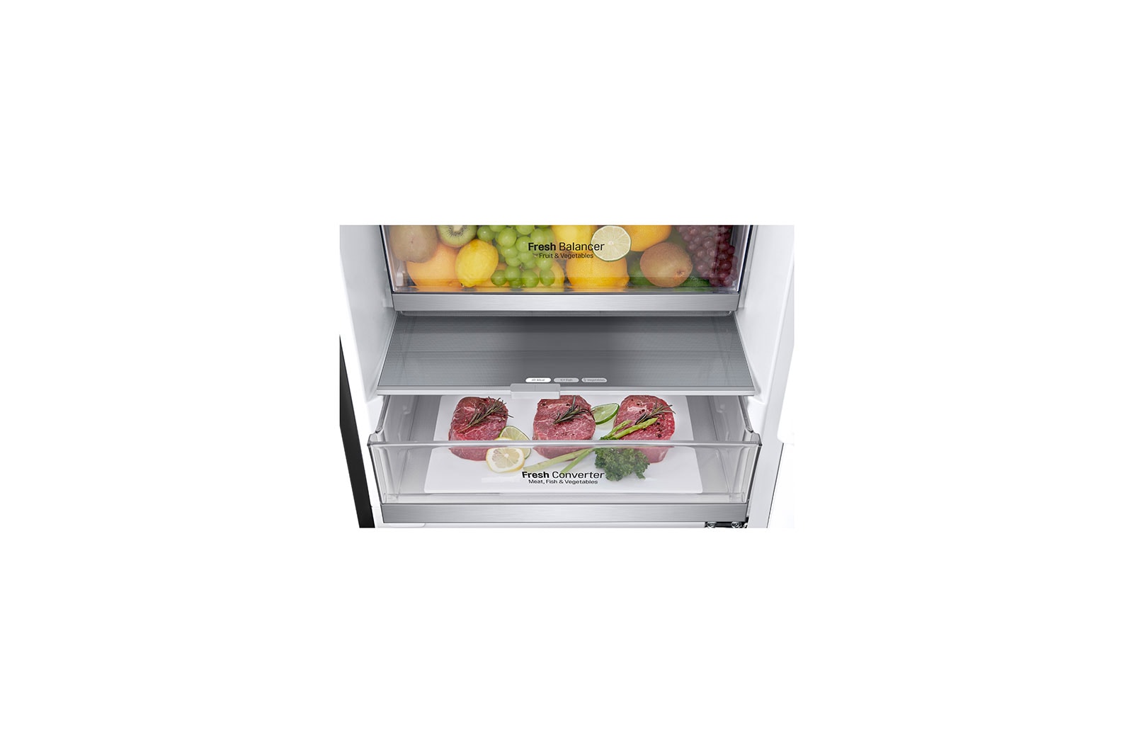 LG Kühl-Gefrierkombination | 384 Liter Nutzinhalt | Total No Frost, GBB92MCAXP