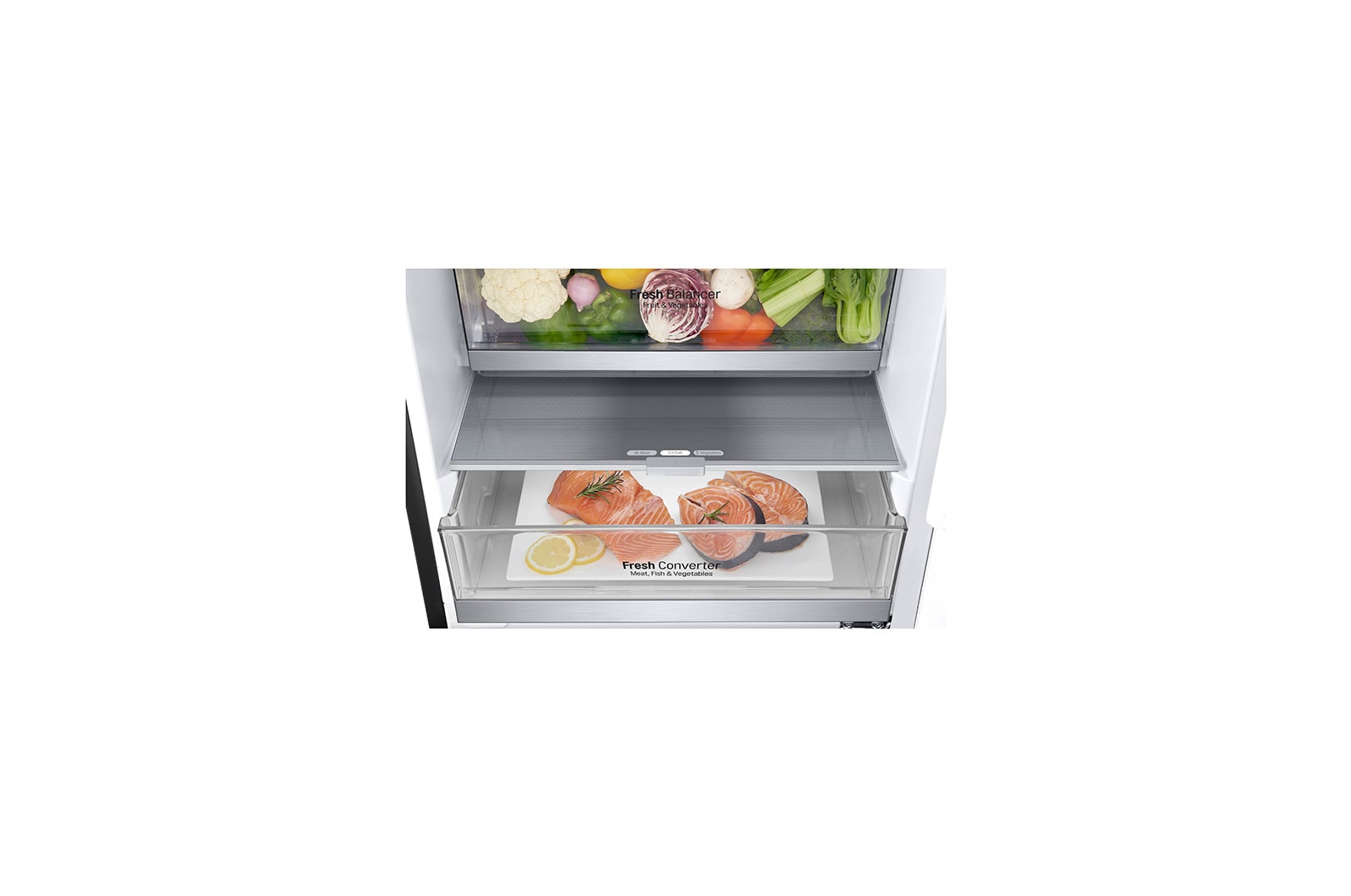 LG Kühl-Gefrierkombination | 384 Liter Nutzinhalt | Total No Frost, GBB92MCAXP