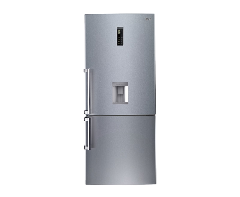 LG Extrabreite Kühl-Gefrierkombination mit, Wasserspender und Smart Diagnosis, GBF548NSDZB
