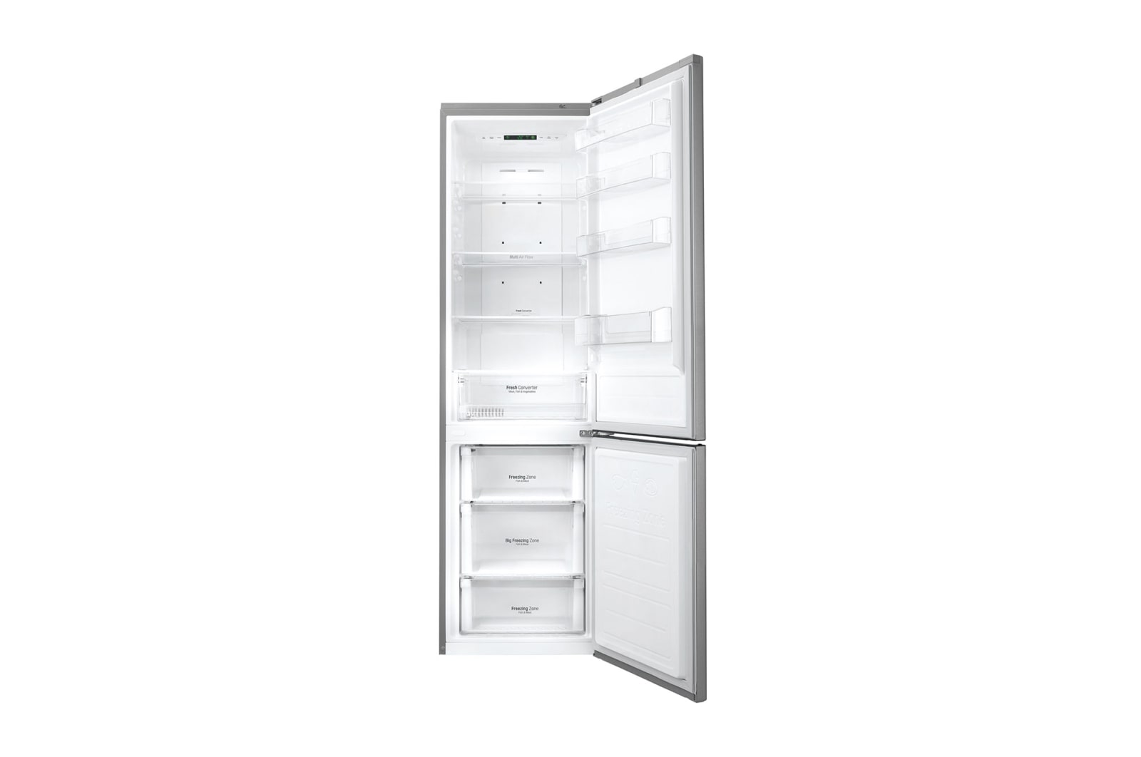 LG Kühl-Gefrierkombination | 343 Liter Nutzinhalt | Smart Diagnosis™, GBP20DSCFS