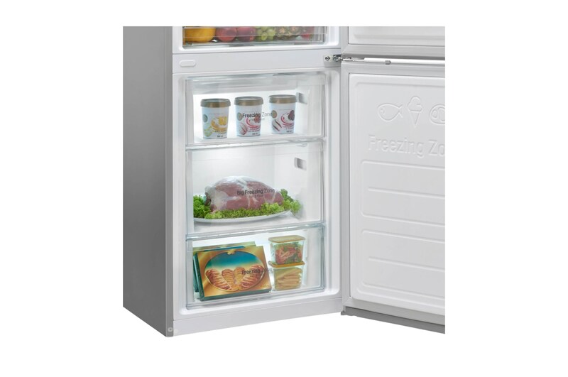 LG Kühl- Gefrierkombinationen mit 343 Litern  mit Total No Frost und Smart Diagnosis™, GBP20SACFS