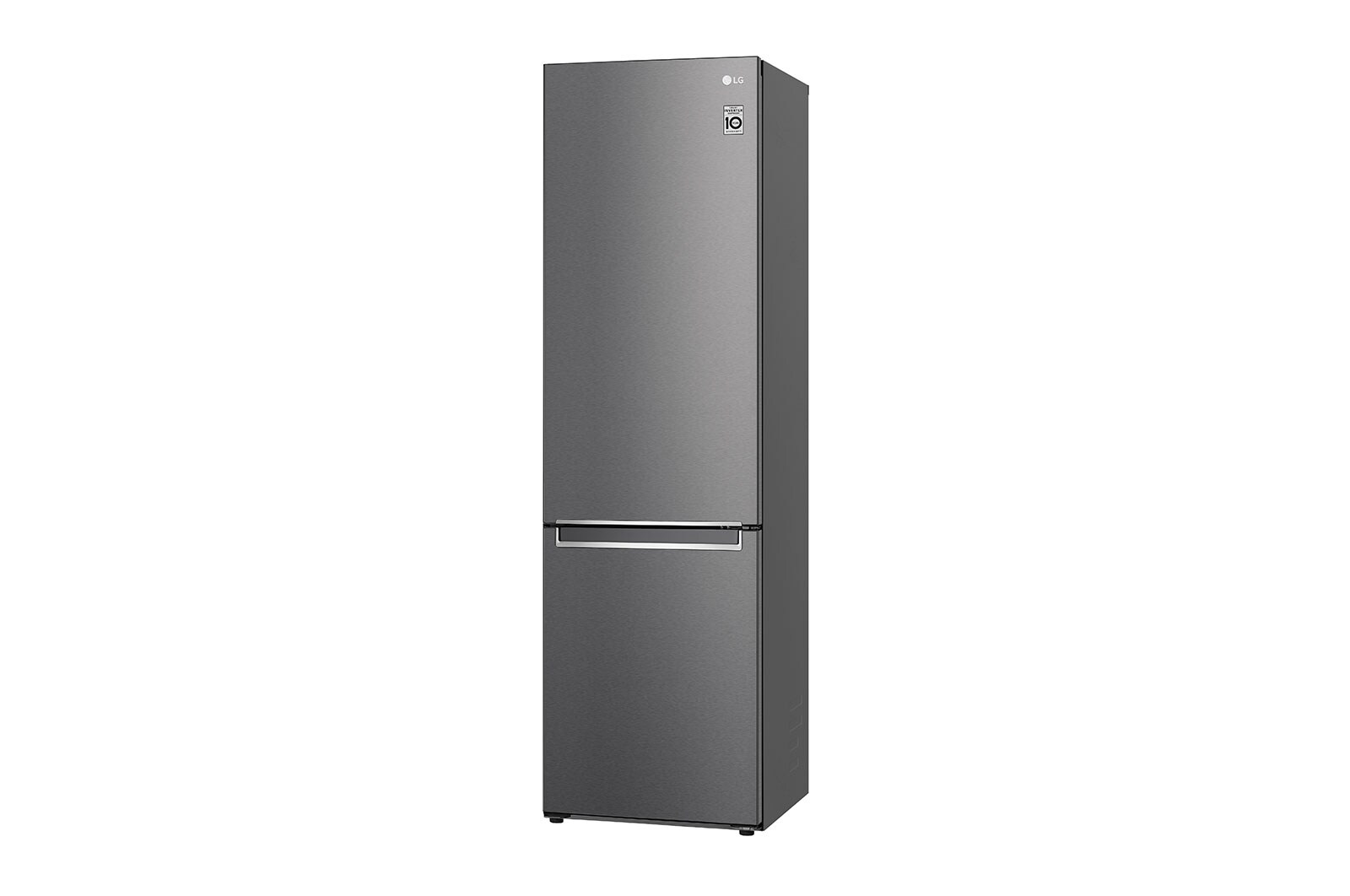 LG Kühl-Gefrierkombination | 384 Liter Nutzinhalt | Energieeffizienzklasse E | Dark Graphite | 203 cm | Smart Inverter Compressor® | GBP32DSLZN, GBP32DSLZN