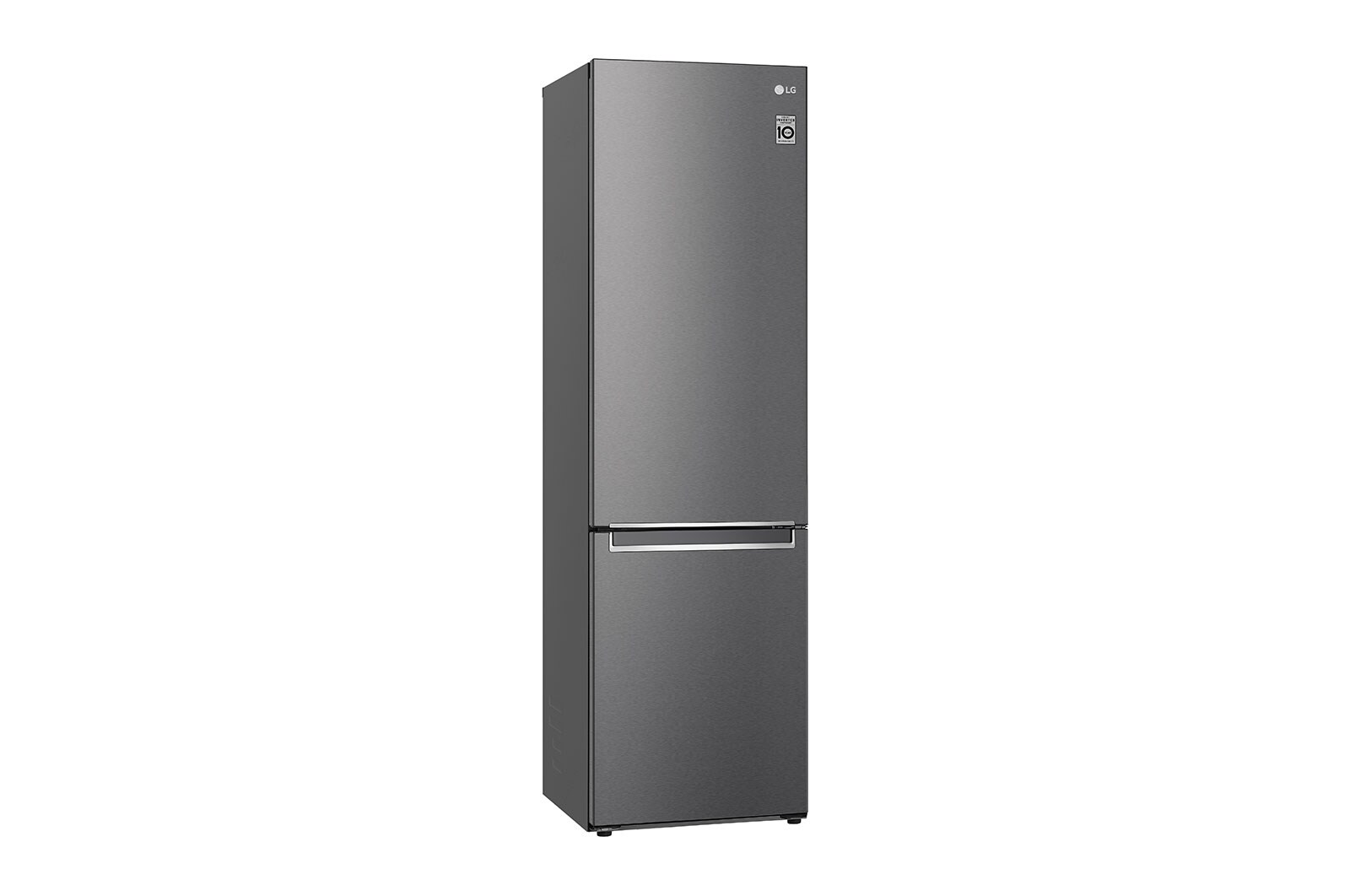 LG Kühl-Gefrierkombination | 384 Liter Nutzinhalt | Energieeffizienzklasse E | Dark Graphite | 203 cm | Smart Inverter Compressor® | GBP32DSLZN, GBP32DSLZN